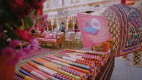 Colorful Sangeet Garba Night Décor | Wedding Planner in Jaipur | Destination Wedding in Rajasthan