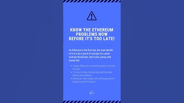 Ethereum: The first Smartcontract Blockchain
