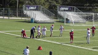 7th Grader 13 yr old Riley Sullivan QB Touchdown pass at Avila College 10/12/2019