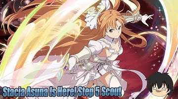 Stacia Asuna Is Finally Here In Sword Art Online Memory Defrag! Step 5 Scout For Stacia Asuna!
