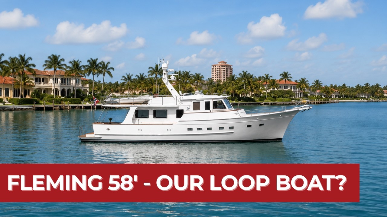 Is the Fleming 58 the Perfect Great Loop Yacht? Full Tour