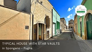 Details Typical house with star vaults in the historic center of Spongano Guide