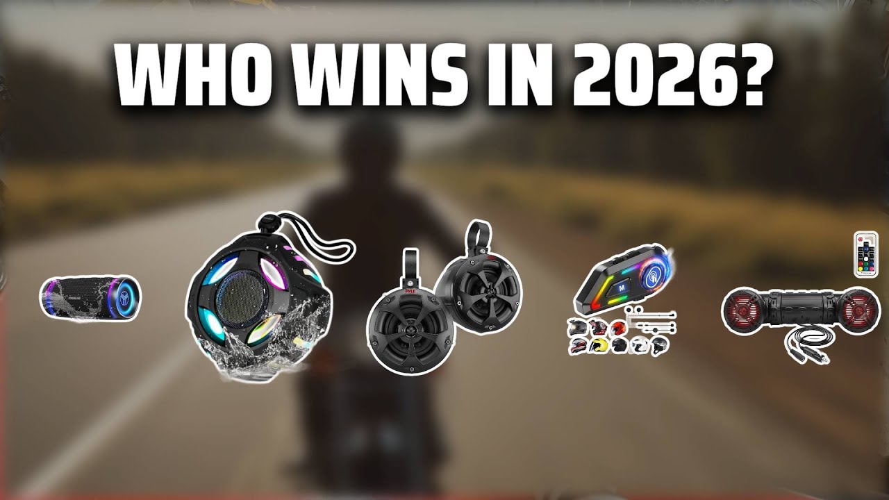 The Top 5 Best Motorcycle Speakers in 2026 - Must Watch Before Buying!