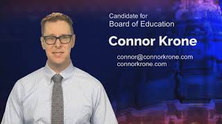 Connor Krone, candidate for San Francisco Board of Education, Nov. 2018 election