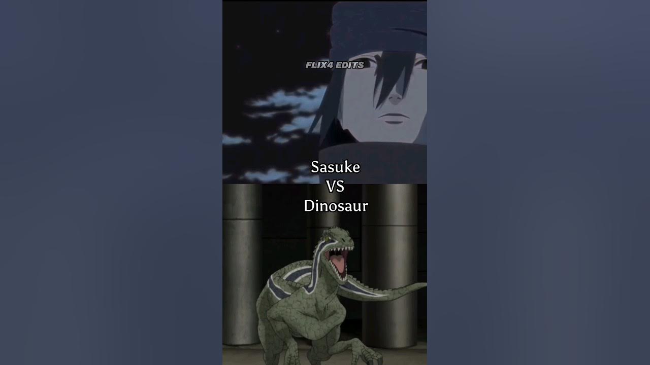 Sasuke vs Dinosaur - YouTube