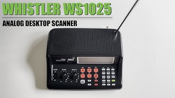 WHISTLER WS1025 ANALOG DESKTOP SCANNER