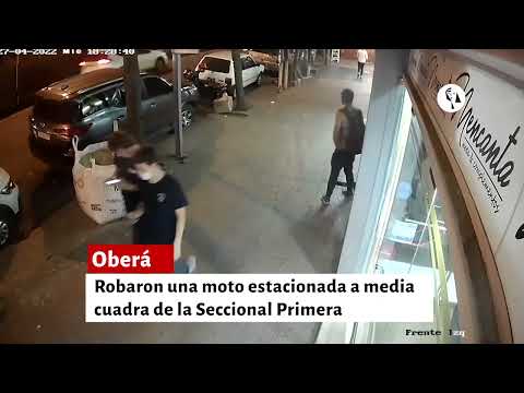 Oberá: robaron una