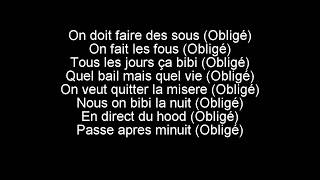 Video voorbeeld van "Abou Debeing feat Naza - Obligé (audio + lyrics)"