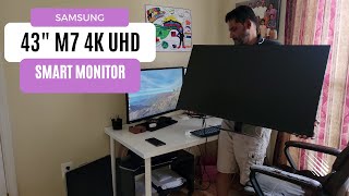 Samsung 43" 4K UHD Monitor for $380 | Samsung M7 43" 4K "Smart" Monitor