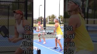 Mixed doubles pickleball #pickleball #pickleballstrategy #doubles