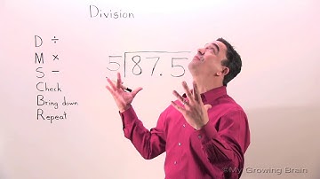 Decimal Division: Decimal by Whole Example 2 / My Growing Brain
