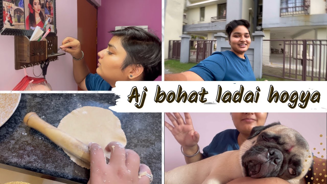 Aj bohat ladai hogya || Tomboy Rastogi vlogs - YouTube