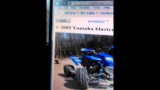 Showing you my 4 wheeler on Craigslist that I am s