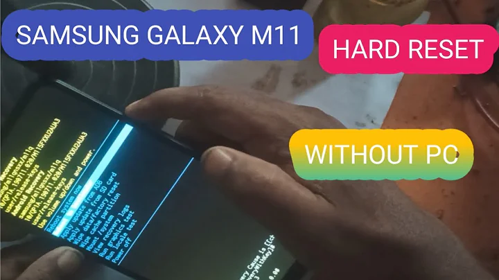 How to Hard Reset Samsung Galaxy M11 - Forgotten Password/Factory Reset