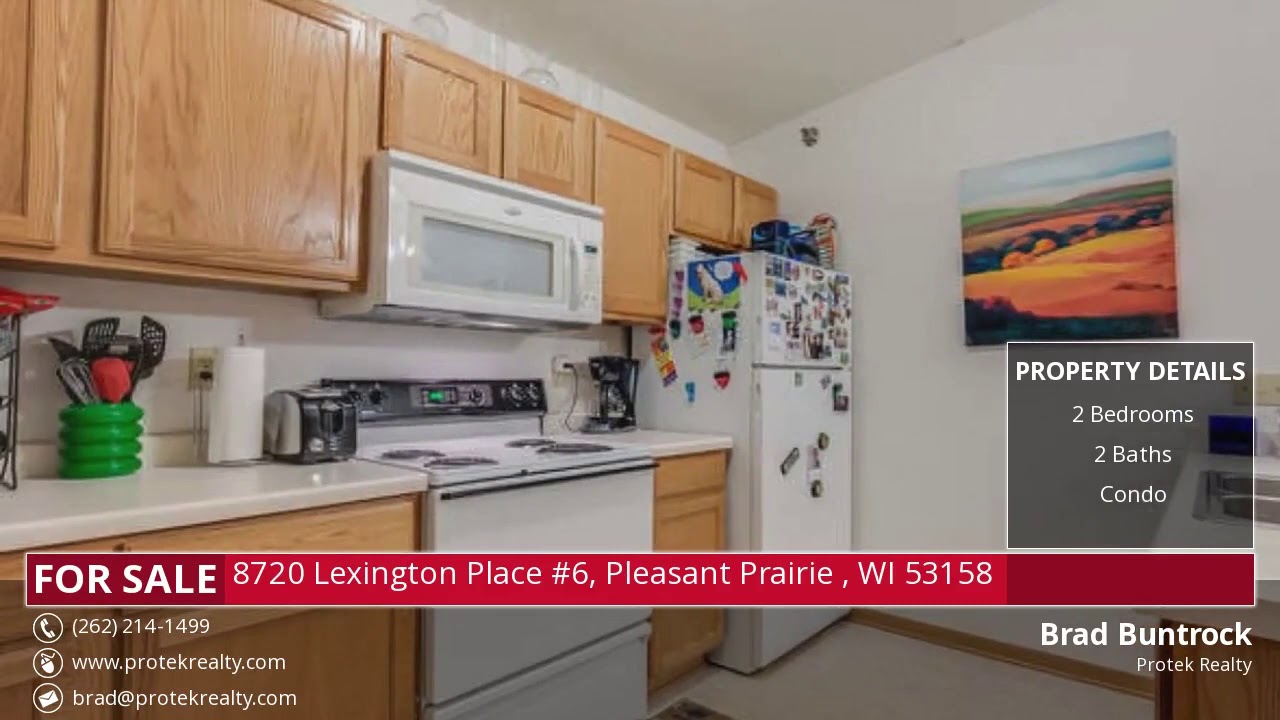 8720 Lexington Place 6 Pleasant Prairie WI 53158 YouTube