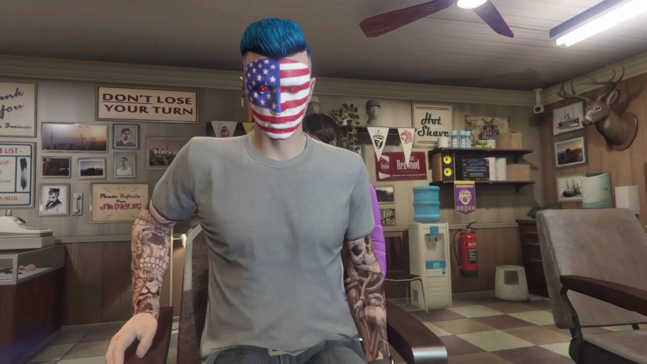 Gta 5 How to get two hair styles after patch 1.34 YouTube