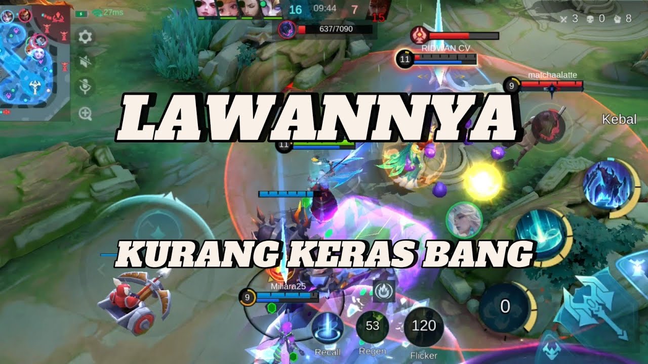 SOLO GAME PLAY MLBB!! LAWANNYA KURANG KERAS JADI GAK SEMANGAT🥱