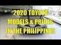 2020 Toyota Prices and Models In The Philippines.