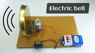 How to Make Electric bell / DIY electric bell