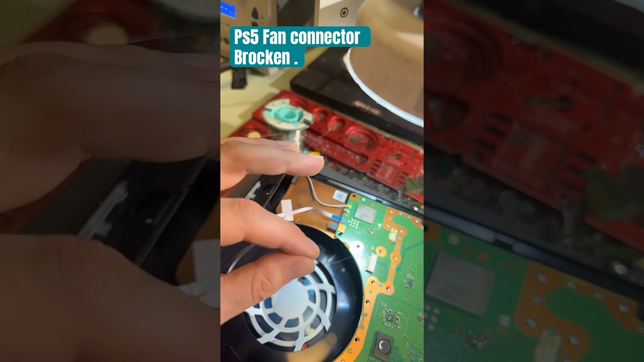 Ps5 fan connector replace .