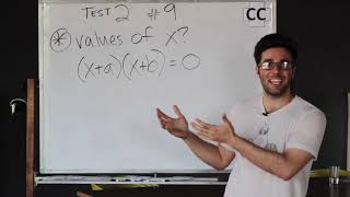 TorchPrep Math Test #2 - Question #9