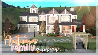 Autumn Family Mansion | Bloxburg Speed Build