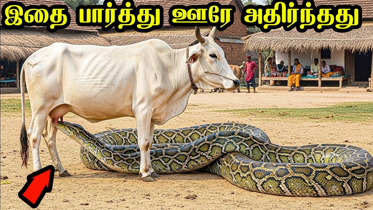 தினமும் பாம்பு  பசுவிடம் பால் குடிக்கும். பிறகு ஒரு நாள் அது நடந்தது...இதை பார்த்து அதிர்ந்த மக்கள்