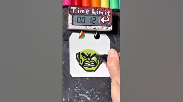Drawing Hulk in 40Sec