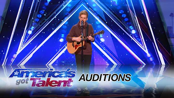 Chase Goehring: Cute Singer Mixes Musical Styles With Original Song - America's Got Talent 2017