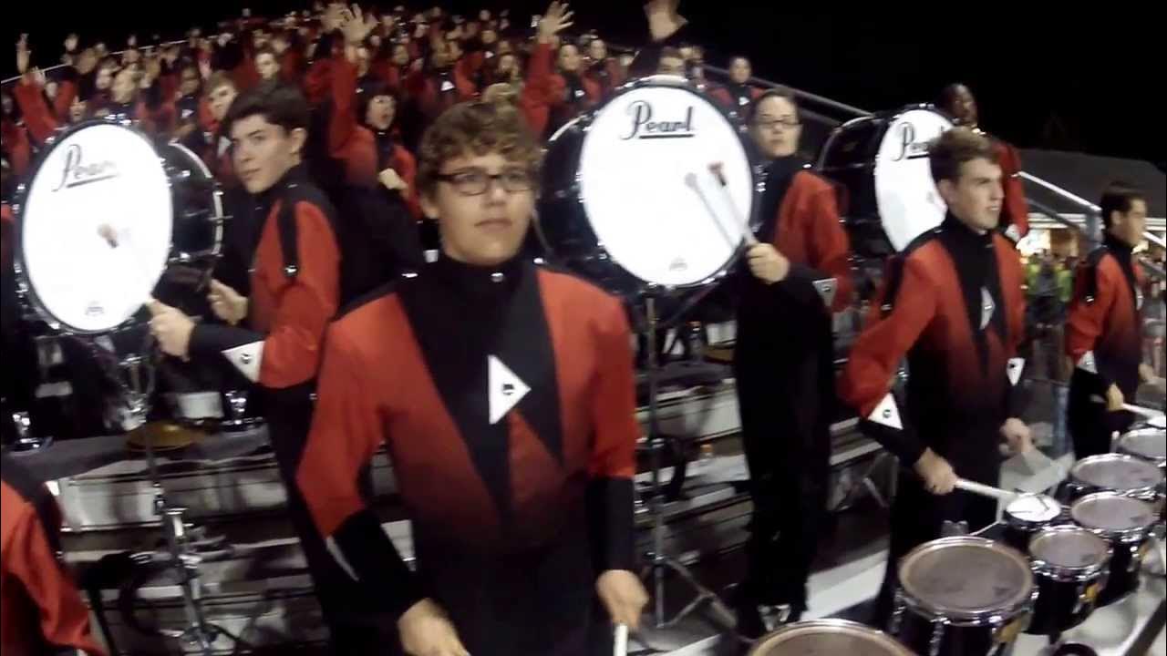 Northwest High School Drumline in the Stands 2013 YouTube