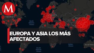 Países afectados por Covid-19 en el mundo