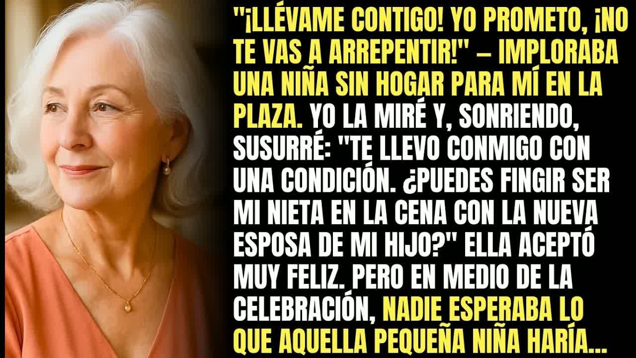 ＂¡Llévame Contigo! ¡Prometo Que No Te Arrepentirás!＂ Imploró Una Niñita Sin Hogar En La Plaza