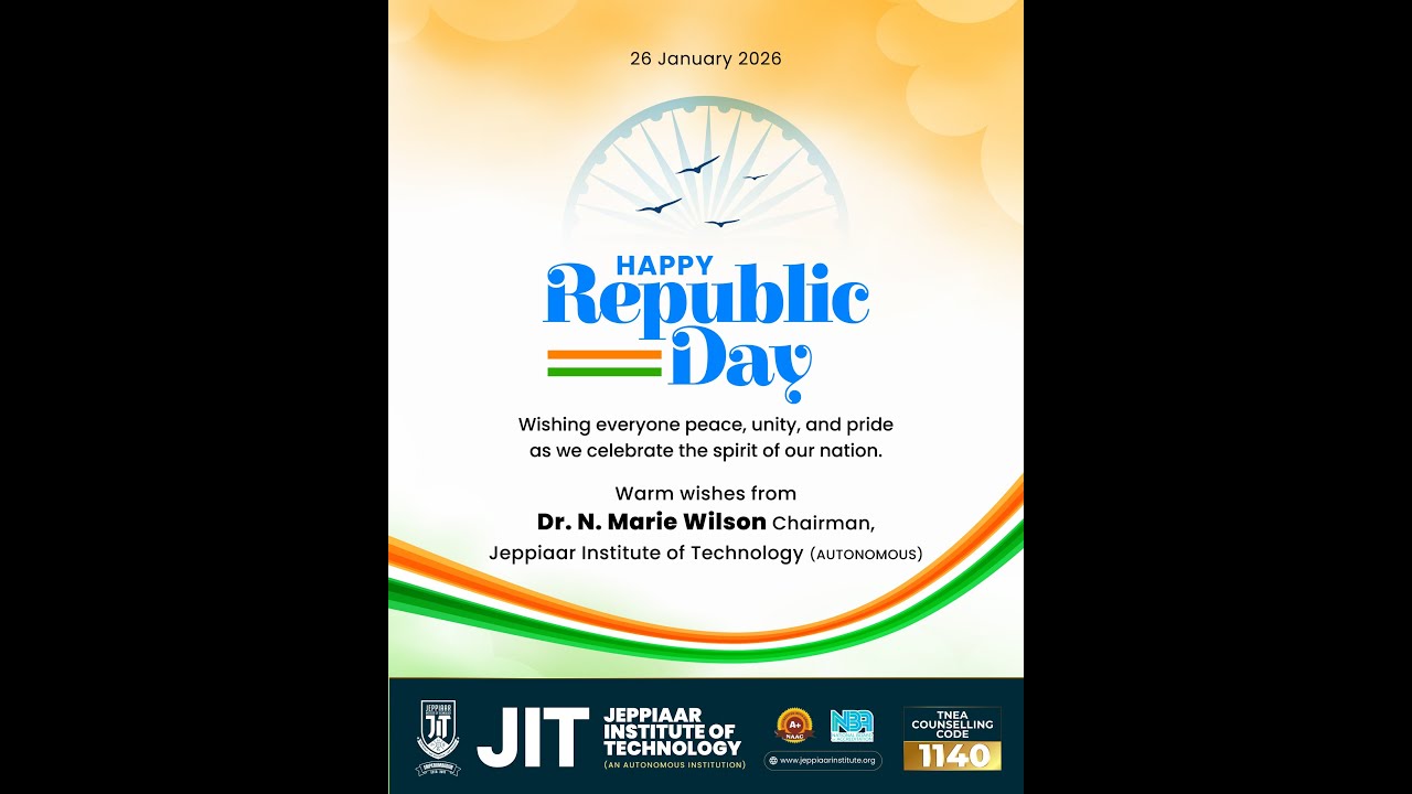 REPUBLIC DAY 2026 @ JIT