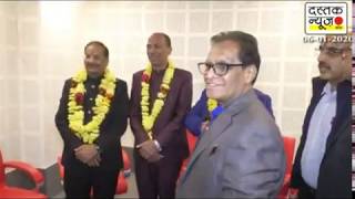 रेडियो दस्तक  स्टूडियों में लोकसभा अध्यक्ष श्री ओम बिरला के भाई श्री राजेश कृष्ण बिरला उज्जैन आये . screenshot 3