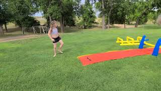 Aquablast Obstacle Course