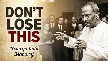 "Ik ben" is je enige echte kapitaal (verspil het niet) | Nisargadatta Maharaj | Non-dualiteit | I...