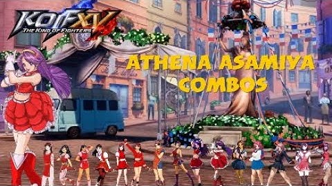 King of Fighters XV - Athena Asamiya Combo Video