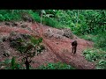 Cut the hillside to make a big garden, Wilderness Alone, ep 184