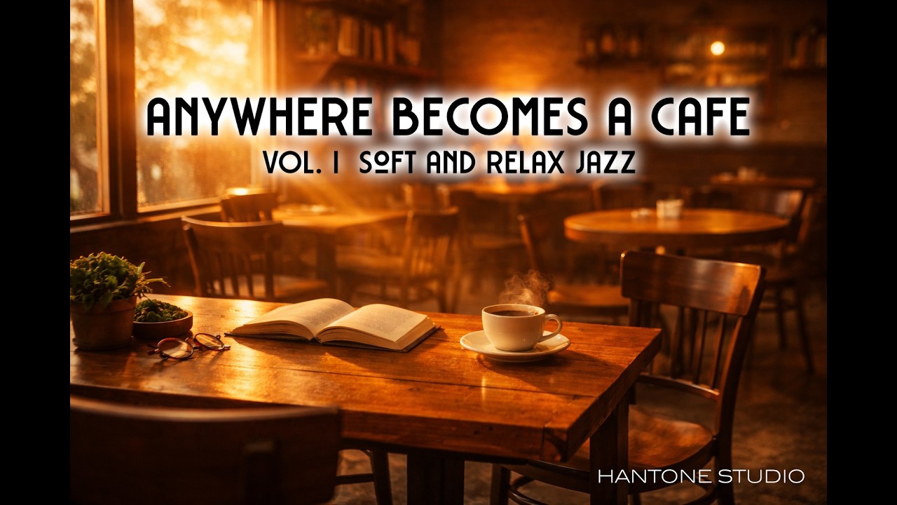 SOFT AND RELAXING JAZZ | Anywhere Becomes a Café | 어디든 카페가 되는 순간 let your space become a café.