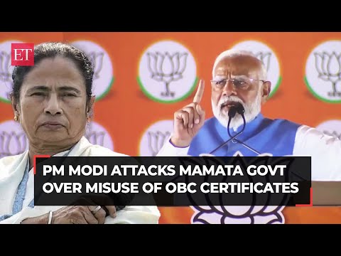PM Modi attacks Mamata Govt over misuse of OBC certificates for vote bank Episode cover