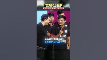 Alakh Sir ko Loot liya 😈🗿 #pw #shorts