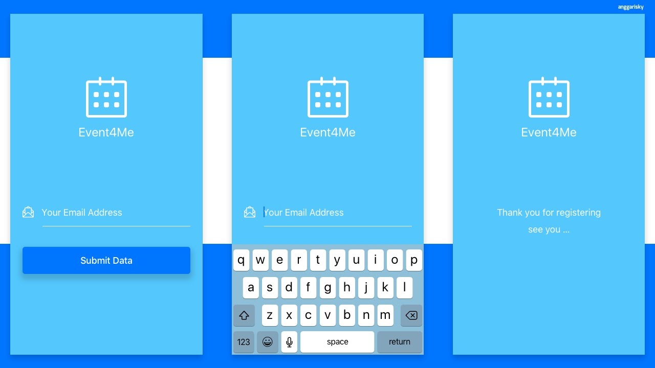 Event Registering Animation In Sketch And Flinto Tutorial Part 1 