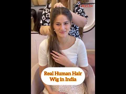Real human hair