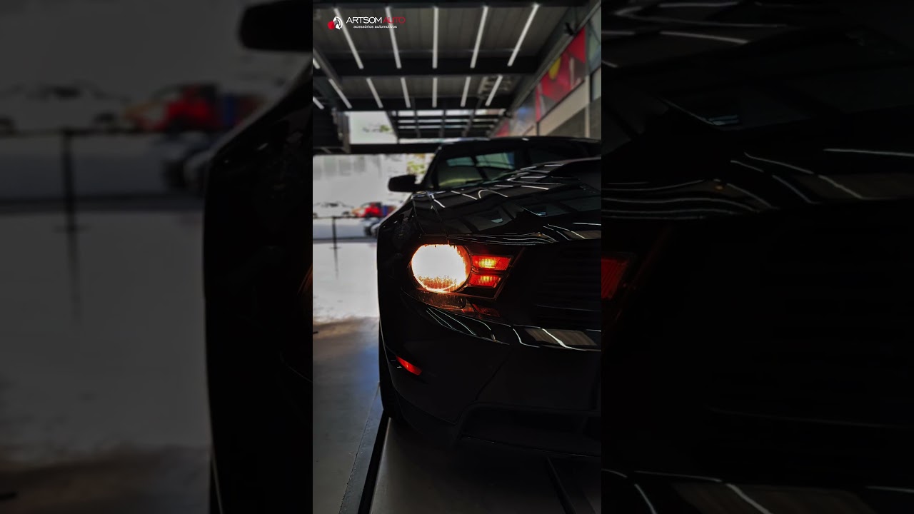 Mustang GT - Projeto conectividade + SUB Personalizado #mustang #mustanggt #mustangs #fordmustang