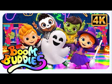 Kaboochi Halloween Dance Song for Kids, Spooky Halloween Video by Boom Buddies
