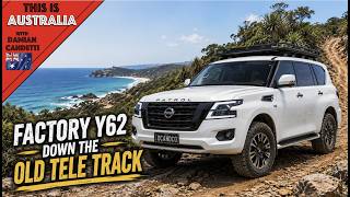 Factory Nissan Patrol on the Old Telly Track