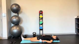 Single Lean-Back Quad Stretch