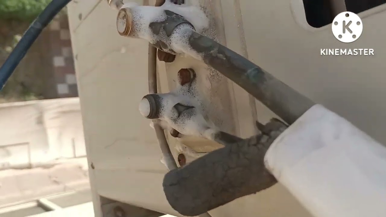 شحن التكييف بفريون 134بدل فريون 22 