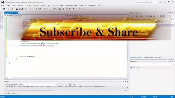 10- C# Looping structure ( Do....While .... Loop)
