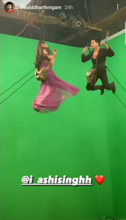 Aladin set ki VFX shot..sehjadi Yasmin aur kale chur.💕 #ashisingh#sidharthnigam#aladin#smiley_manini